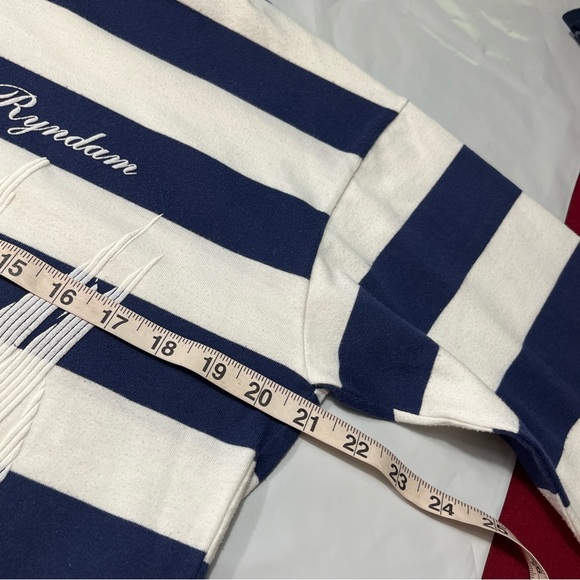 Holland America BOAT single Stitch VTG CRUISE T SHIRT STRIPED nautical Sailing L - Picture 6 of 15